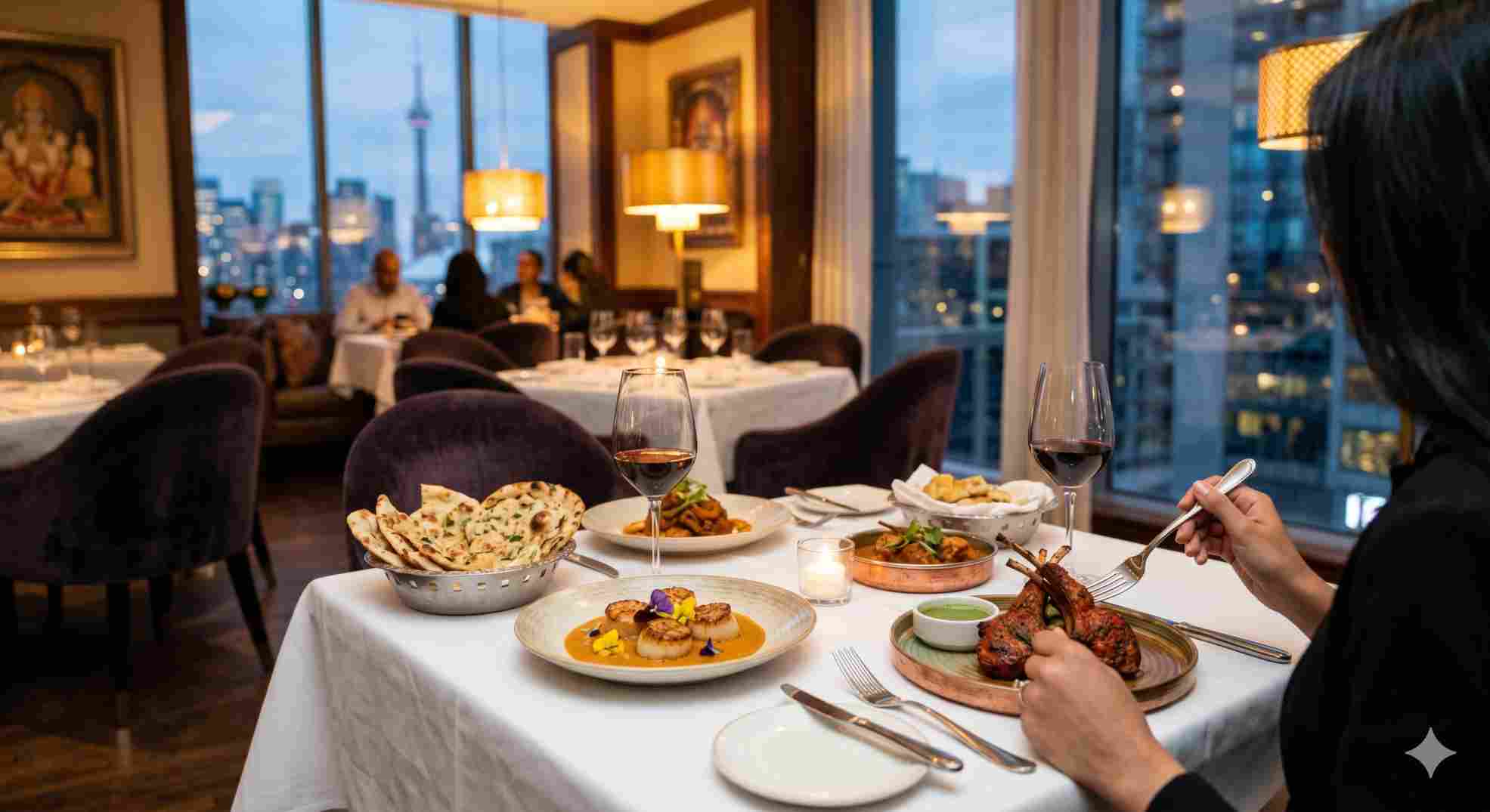 Indian fine dining in Toronto